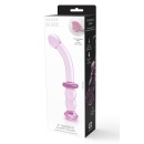 GLAZE GLASS ROSEBUD G-SPOT DILDO - 1