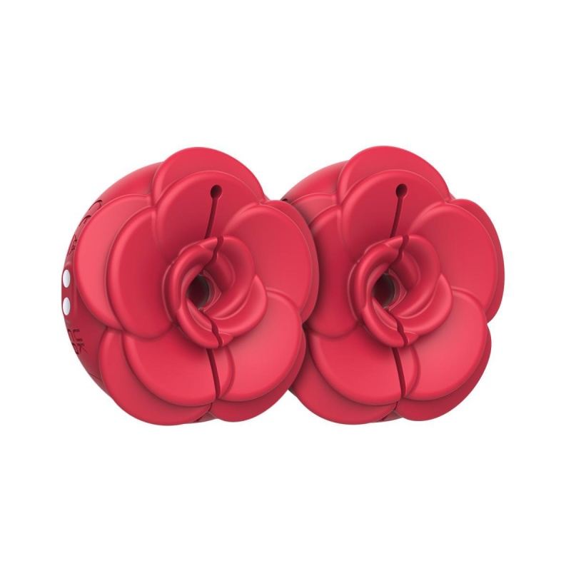 Teazers - Vibrating Nipple Clamps - Red - 1