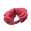 Teazers - Vibrating Nipple Clamps - Red - 4