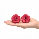 Teazers - Vibrating Nipple Clamps - Red - 7