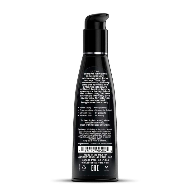 WICKED ULTRA SILICONE LUBRICANT 120ML - 2