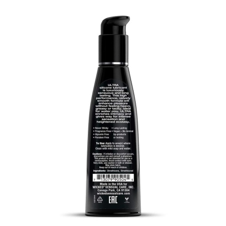 WICKED ULTRA SILICONE LUBRICANT 120ML - 2
