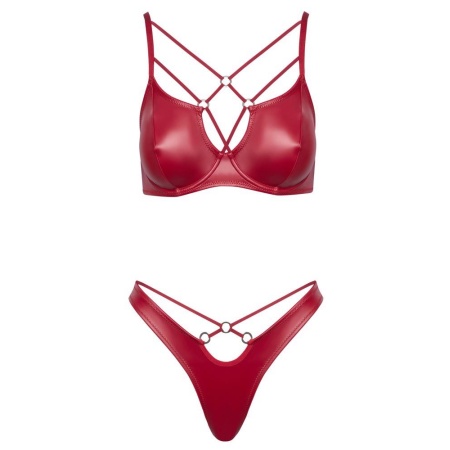 Bra Set red 75B/S - 6