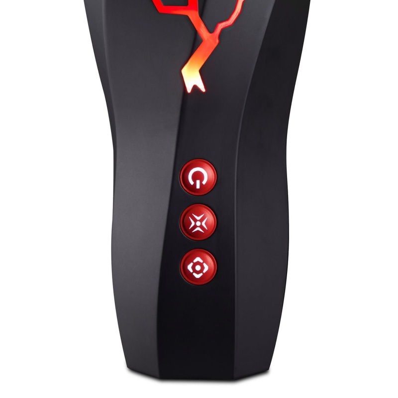 Masturbator Storm White - 7 trybów wibracji, funkcja ssąca, długość 28,5 cm - 5