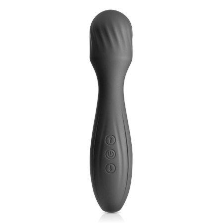 Masażer Wand My Sultana Black Empire USB - 10 programów wibracji, silikon medyczny FDA, długość 175 mm - 3