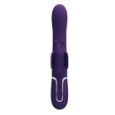 Wibrator króliczek Twinkled Tenderness Purple - ruchome kulki, podwójna stymulacja, 22,6 cm - 3