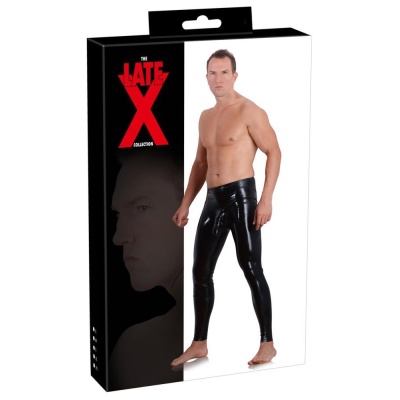 Men's Latex Leggings Sleeve LP-1097 - 1