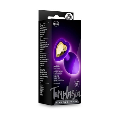 TEMPTASIA BLING PLUG MEDIUM PURPLE - 1