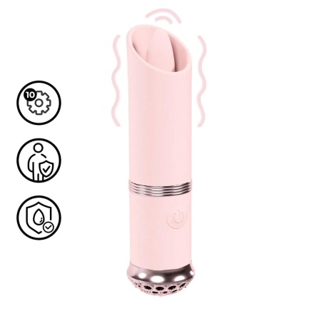 Kieszonkowy mini wibrator Lipstick Vibe z silnikiem F1 10 000 obr./min, 10 funkcjami wibracji i wodoodporną obudową - 1
