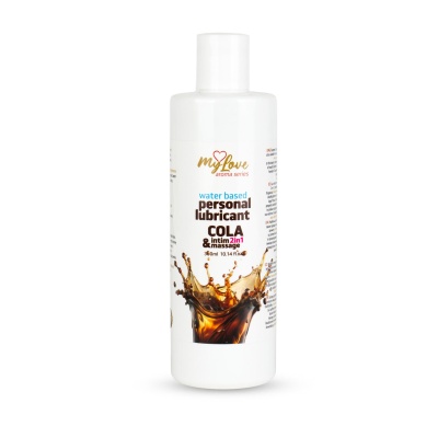 Lubrykant wodny Aroma Series Intim&Massage 2in1 Cola 300 ml - 1