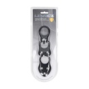 Silicone Training Cockring Set of 3 - S/M/L - Black - 1