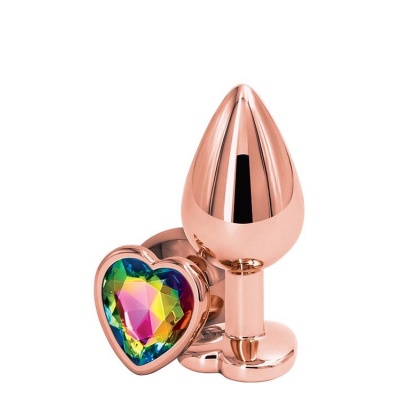 REAR ASSETS ROSE GOLD HEART M RAINBOW - 1 2