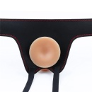 Zestaw strap-on regulowany z dildo TPE 19 cm - 9