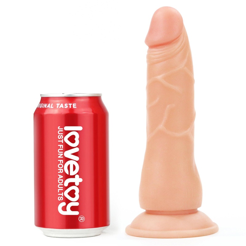 Zestaw strap-on regulowany z dildo TPE 19 cm - 11