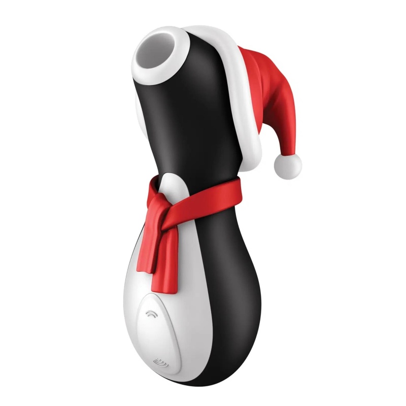 Satisfyer Pro Penguin Holiday Edition - stymulator łechtaczki Air Pulse z główką z silikonu medycznego, długość 125 mm - 1