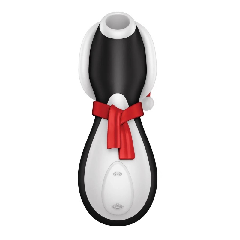 Satisfyer Pro Penguin Holiday Edition - stymulator łechtaczki Air Pulse z główką z silikonu medycznego, długość 125 mm - 2
