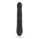 Wibrator Rabbit Lapin Thrusting 21,5 cm Czarny Silikon - 4