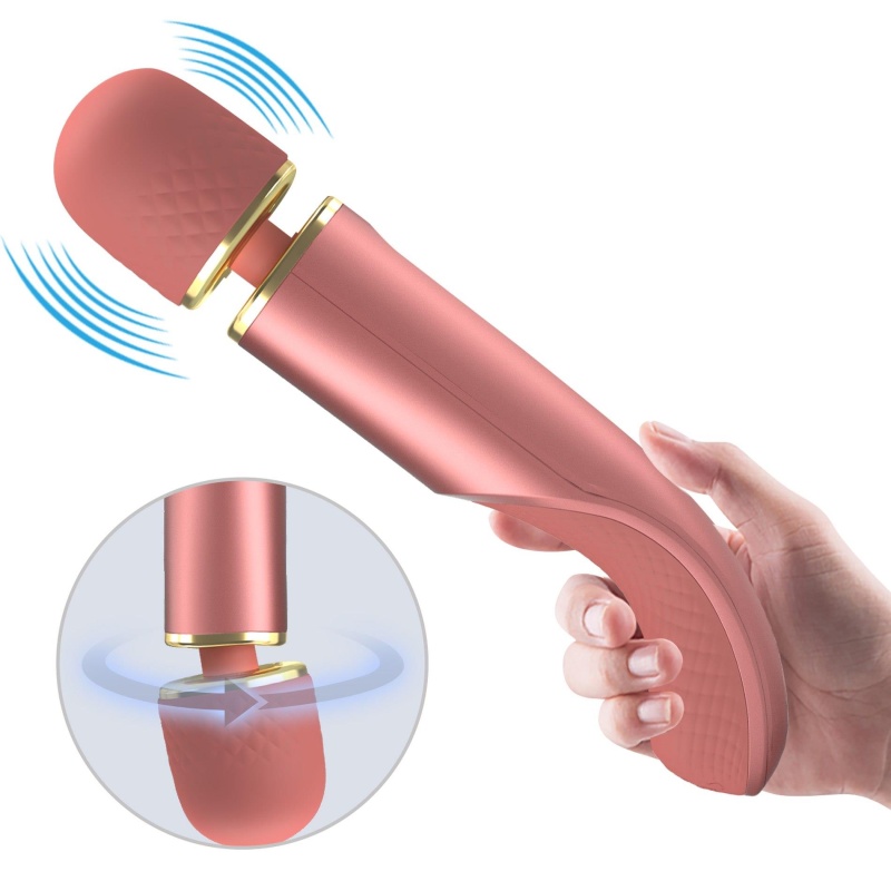 Masażer Interesting Massager z dużą okrągłą głowicą, 5 prędkościami i 7 trybami - 8