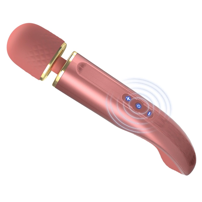 Masażer Interesting Massager z dużą okrągłą głowicą, 5 prędkościami i 7 trybami - 9