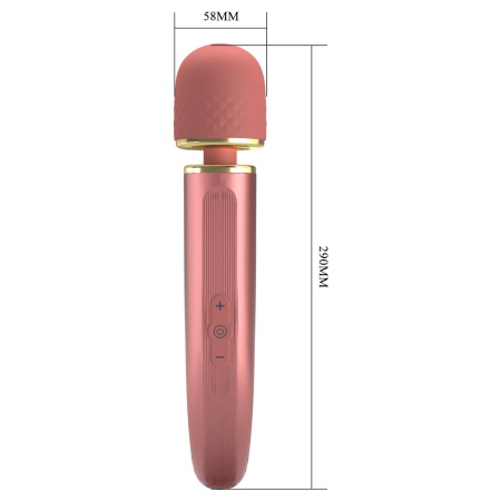 Masażer Interesting Massager z dużą okrągłą głowicą, 5 prędkościami i 7 trybami - 11