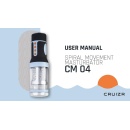 Masturbator obrotowy CRUIZR CM04 z ruchem obrotowo-spiralnym, długość 27 cm, średnica wewnętrzna 5 cm i głębokość wsuwania 12,3 - 7