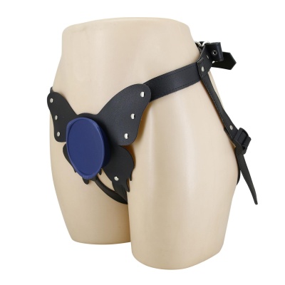 Caldric II Black & Blue - regulowane majtki z uprzężą (obwód 78,5-116,5 cm) - 1 2