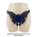 Caldric II Black & Blue - regulowane majtki z uprzężą (obwód 78,5-116,5 cm) - 4