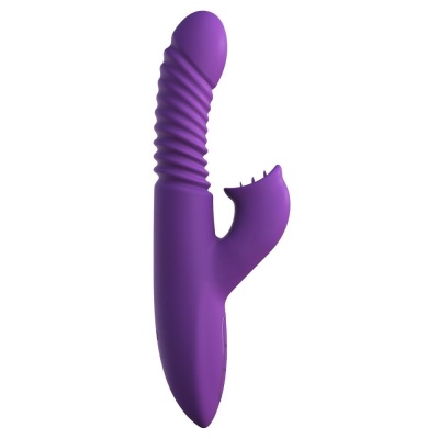 Wibrator króliczek Ultimate Thrusting Clit Stimulate-Her z pchnięciami, rotacją trzonu i podgrzewaniem do temperatury ciała — 24 - 1 2