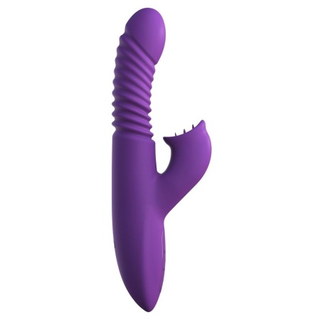 Wibrator króliczek Ultimate Thrusting Clit Stimulate-Her z pchnięciami, rotacją trzonu i podgrzewaniem do temperatury ciała — 24 - 2
