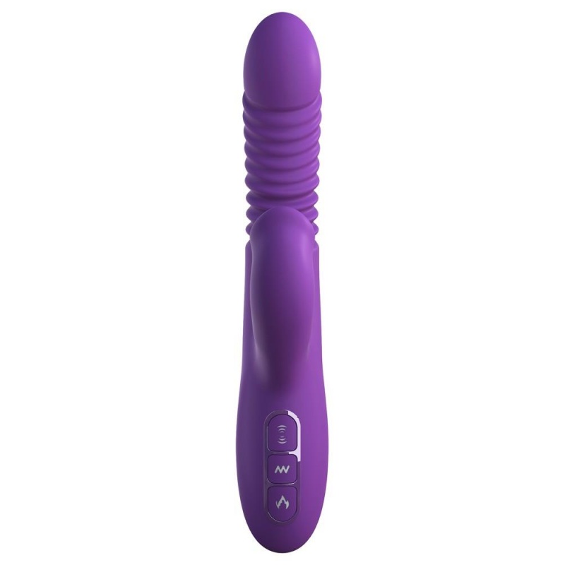 Wibrator króliczek Ultimate Thrusting Clit Stimulate-Her z pchnięciami, rotacją trzonu i podgrzewaniem do temperatury ciała — 24 - 3