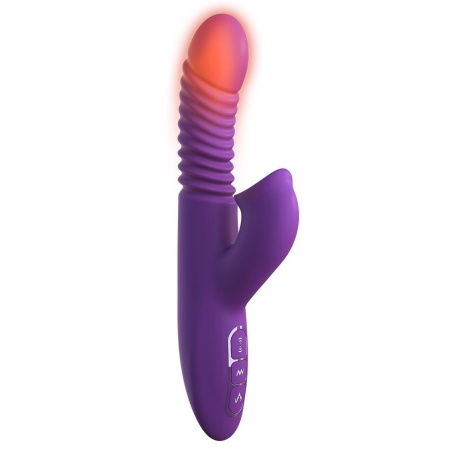 Wibrator króliczek Ultimate Thrusting Clit Stimulate-Her z pchnięciami, rotacją trzonu i podgrzewaniem do temperatury ciała — 24 - 4