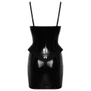 Vinyl Dress Peplum XL - 7