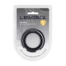 Liquid Silicone Cockring - L - Black - 2