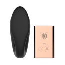Rosy Gold – C-Shape Vibrator with Luxury Charging Case – Black - 5