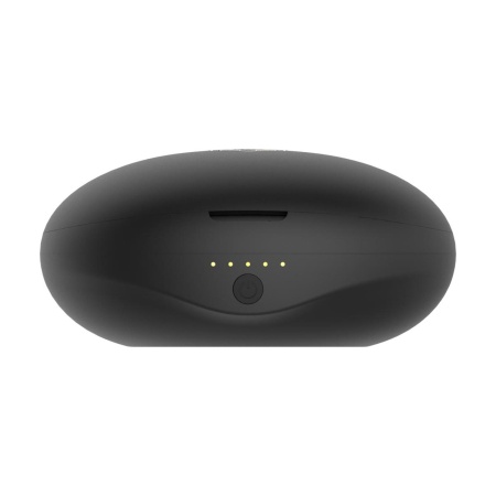 Rosy Gold – C-Shape Vibrator with Luxury Charging Case – Black - 8