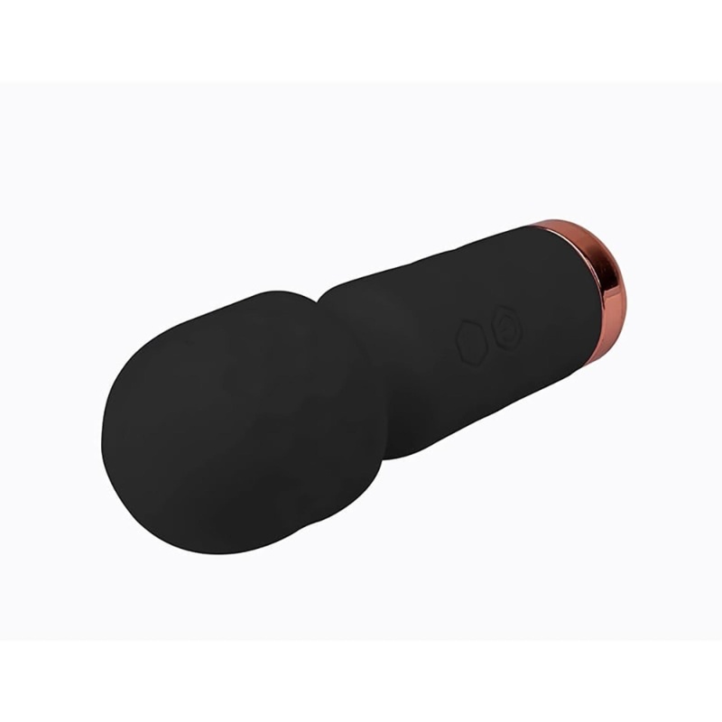 Eros Mini Wand Black – miniróżdżka masująca z 10 trybami wibracji, 11,5 cm - 3