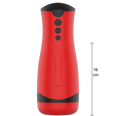 Super Suction Masturbator Red - 1
