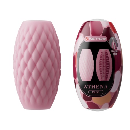 Masturbator Athena EROS TPR wodoodporny - 1