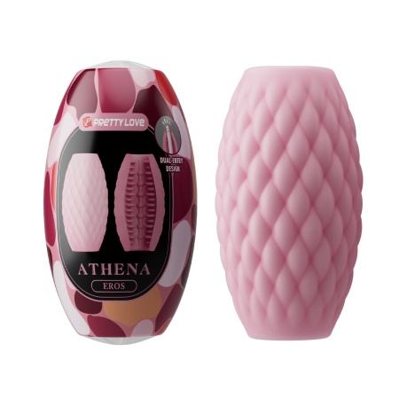 Masturbator Athena EROS TPR wodoodporny - 2