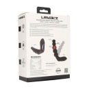 Vibrating Heating Bendable Tapping Beaded Silicone Prostate Stimulator - Black - 3