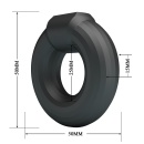 Pierścień erekcyjny Kayke marki z super miękkiego silikonu, 5 cm - 6
