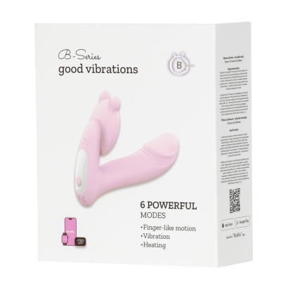 Silicone vibrator 3 speeds, 6 frequenciesFinger function, Heating + APP control - 1