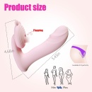 Silicone vibrator 3 speeds, 6 frequenciesFinger function, Heating + APP control - 7