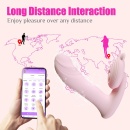 Silicone vibrator 3 speeds, 6 frequenciesFinger function, Heating + APP control - 8