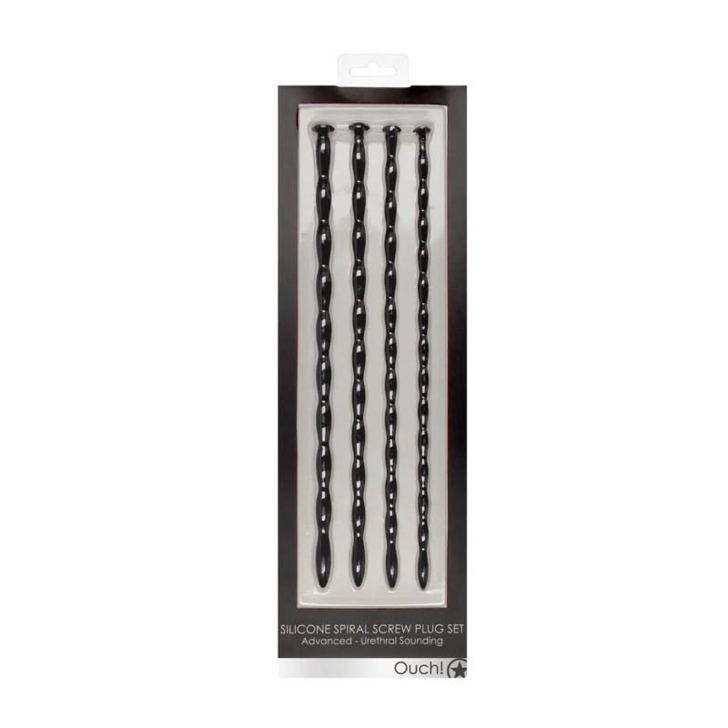 Silicone Spiral Screw Plug Set Advanced - 2