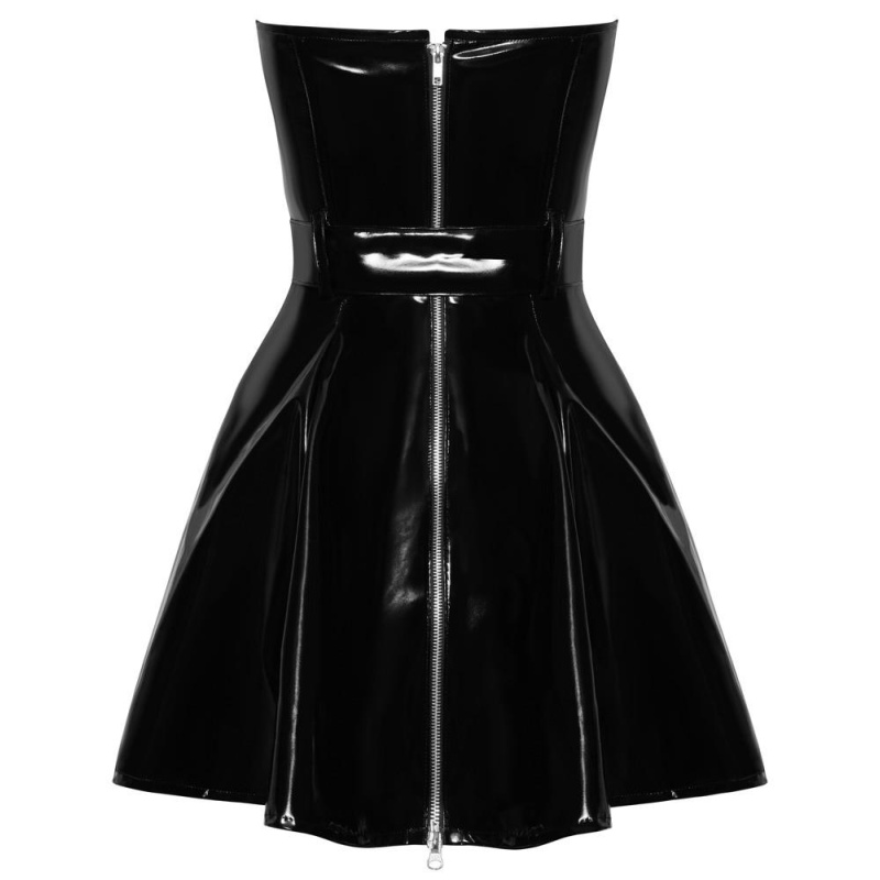Vinyl Dress flared S - 8