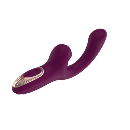 Wibrator Lila z podgrzewaniem i pulsacyjnymi uderzeniami 18,5 cm - 5