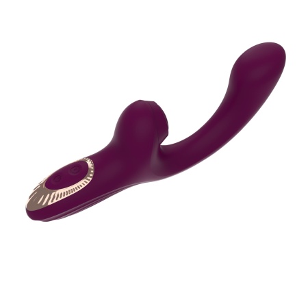 Wibrator Lila z podgrzewaniem i pulsacyjnymi uderzeniami 18,5 cm - 9