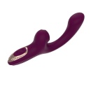 Wibrator Lila z podgrzewaniem i pulsacyjnymi uderzeniami 18,5 cm - 9