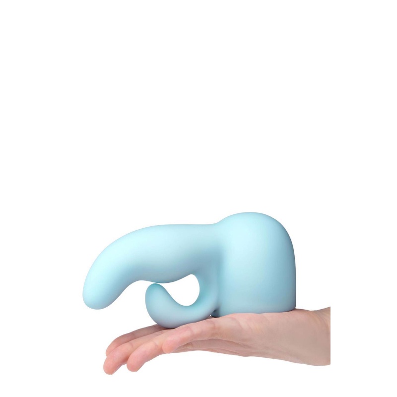 Le Wand Dual Weighted Silicone Attachment - obciążona nakładka silikonowa 2w1 do masażera Le Wand Original i Plug-In, długość ca - 3